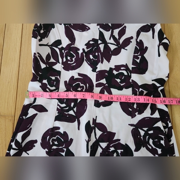 Lord & Taylor US M PinkPurple Elegant Dress With Pokets Feminine Coktail Chic - Picture 11 of 11